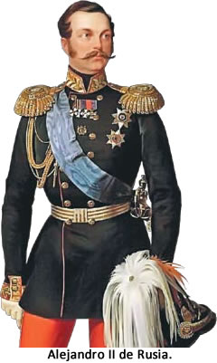Alejandro II Zar de rusia
